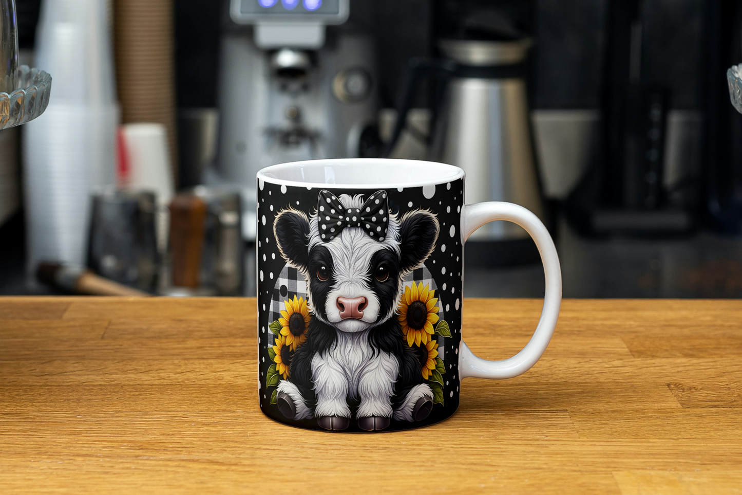 Cute and Sassy Cow Mug