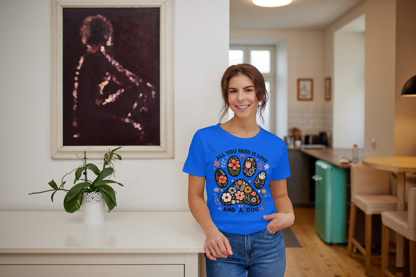 Love and a Dog Tshirt