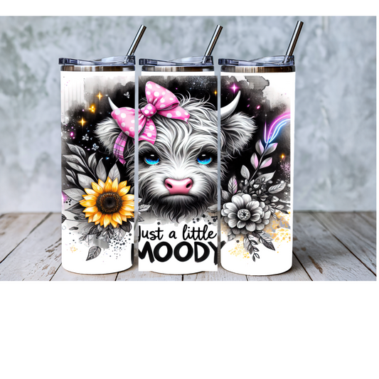 Moody Cow Tumbler