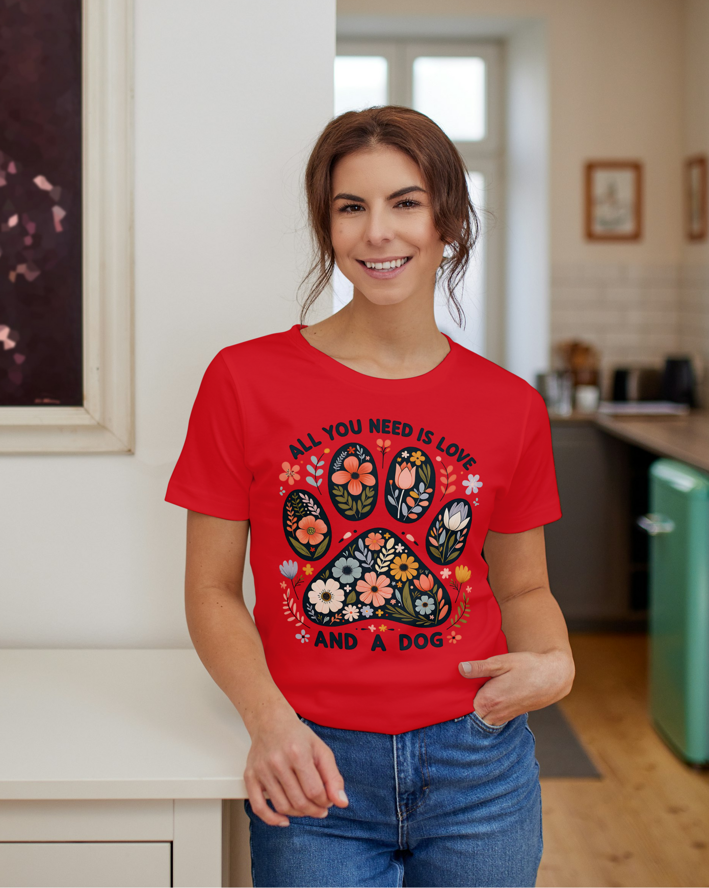 Love and a Dog Tshirt