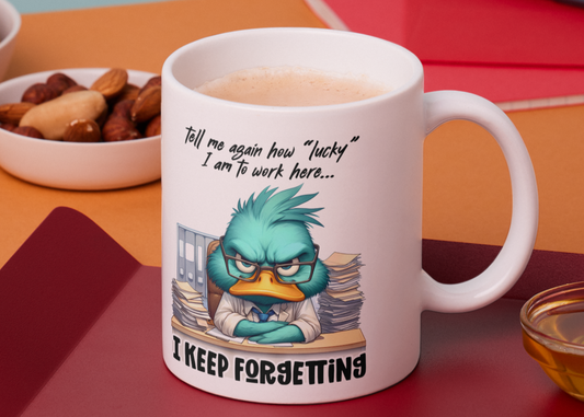 Tell Me How Lucky I Am mug